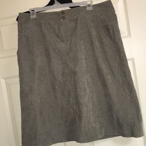 Baby Corduroy Khaki Skirt
